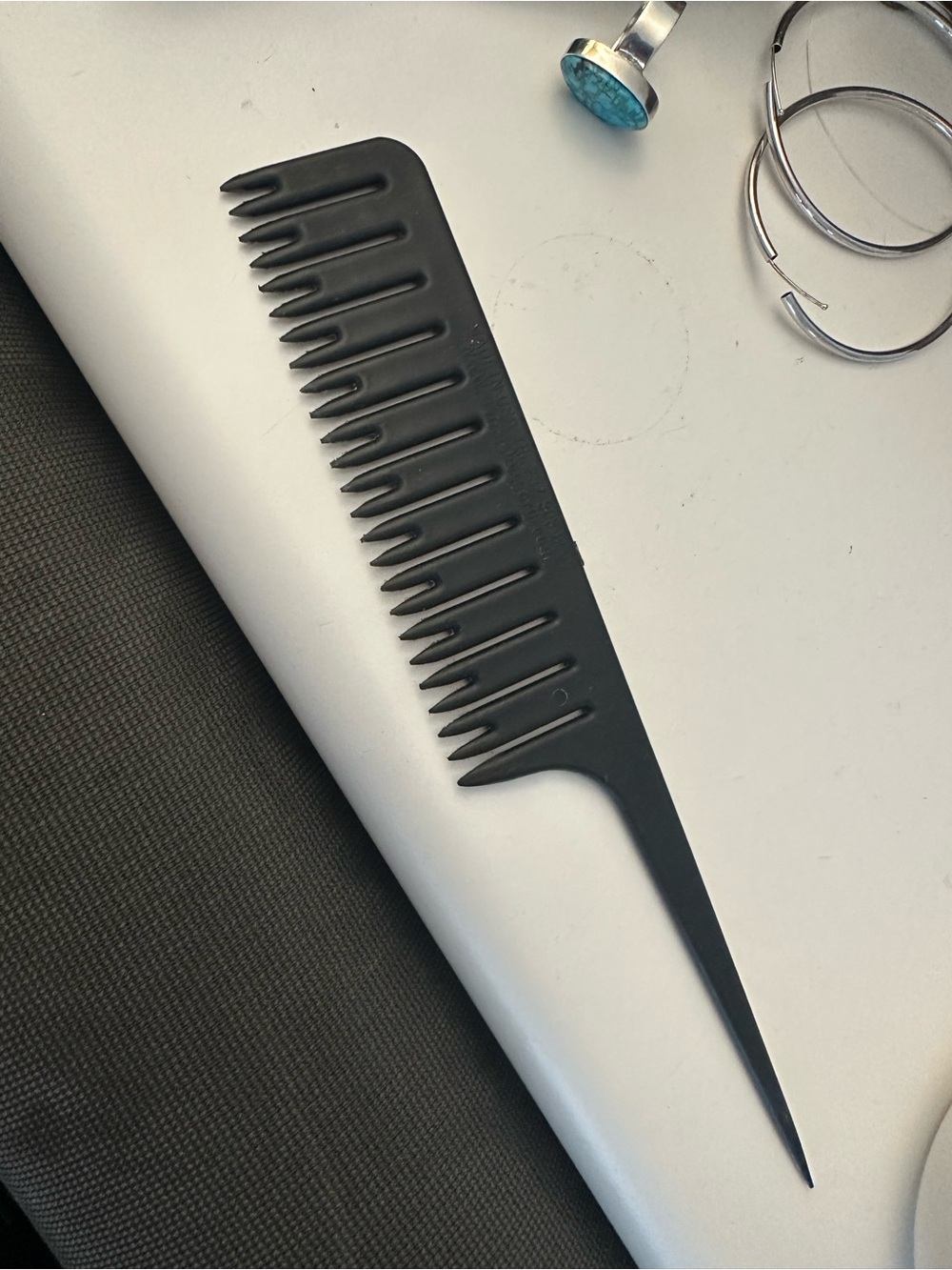 Highlights comb Black Rat-Tail Styling Comb
